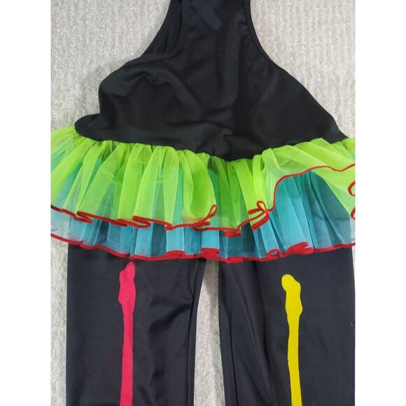 Curtain Call Costumes Size CLA Girl's Leotard Troop Dance Halloween Cosplay Tutu - Picture 4 of 11